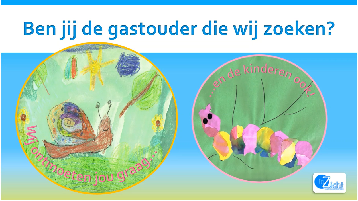 Ben jij de gastouder die GOB inZicht zoekt