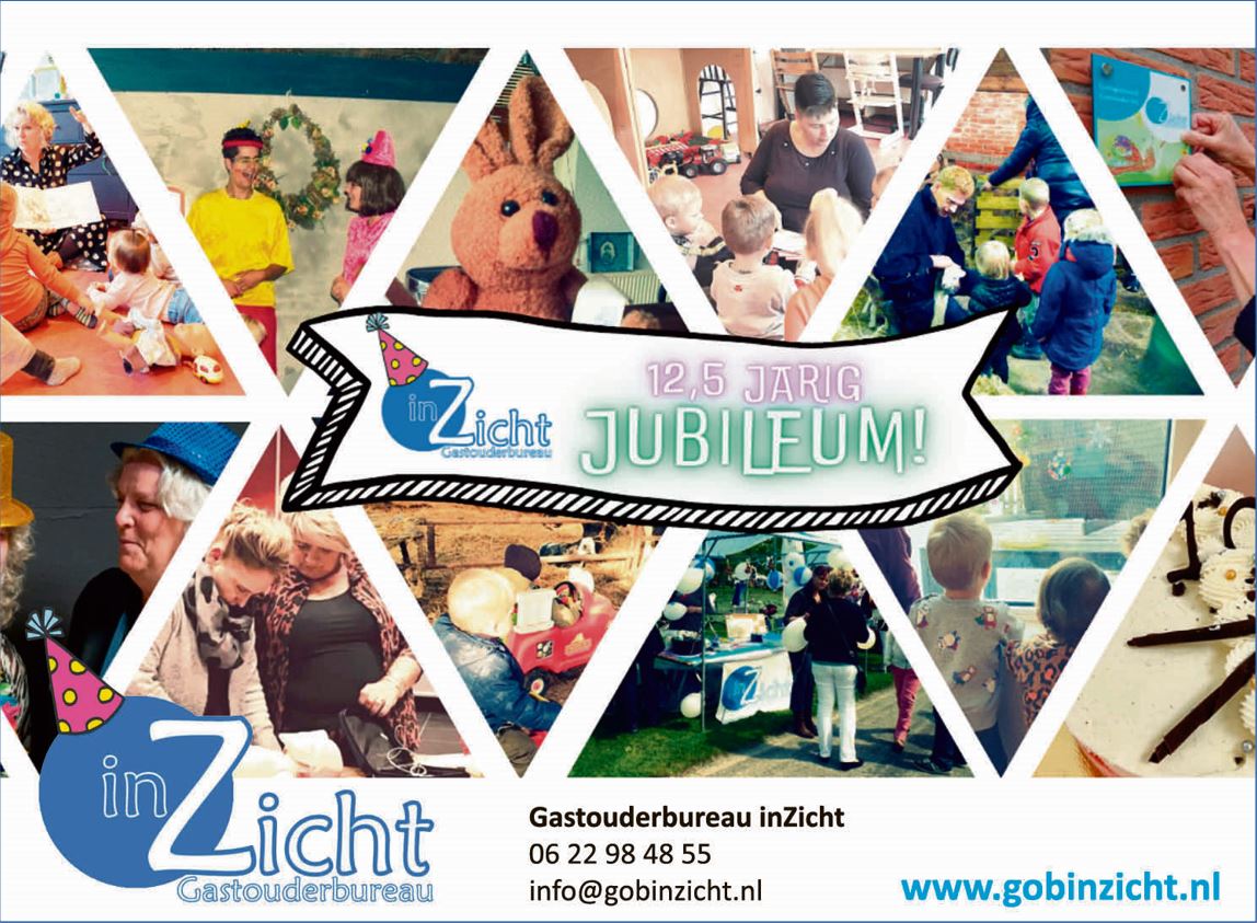 advertentie inZicht 12,5 jubileum