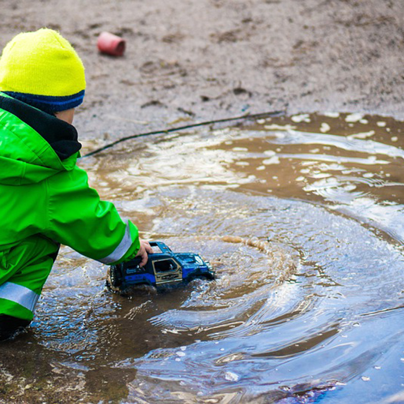 Workshop natuur buitenspelen waterplas