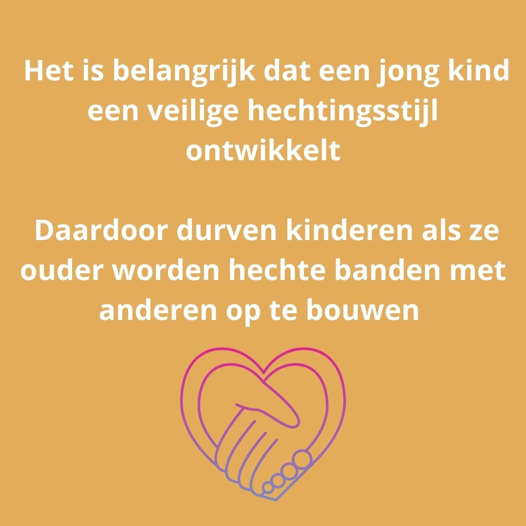 Jong kind wil veilige hechtingsstijl