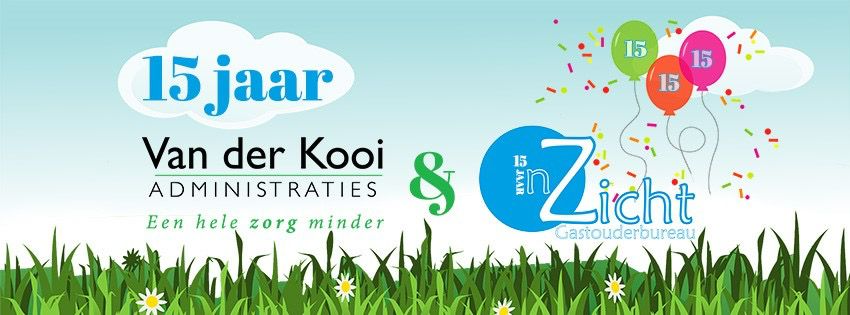 Een feestelijke September maand! jubileum feest inZicht