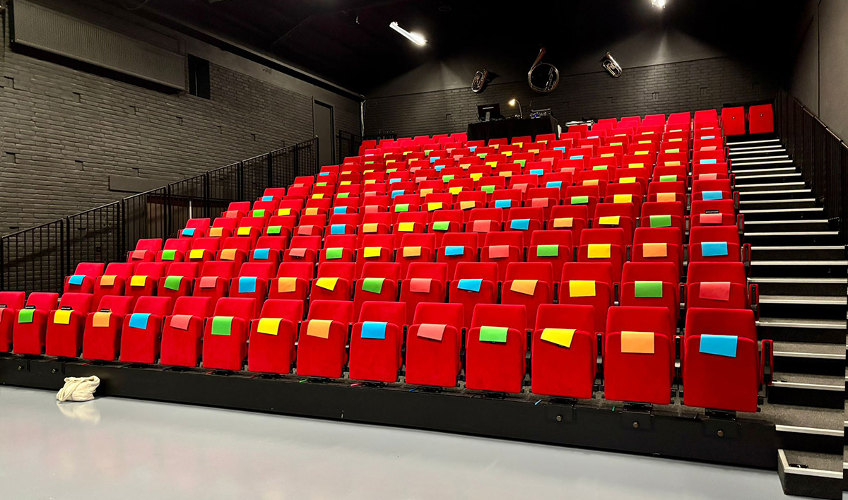 Zaal lezing een kind heeft het lastig. 