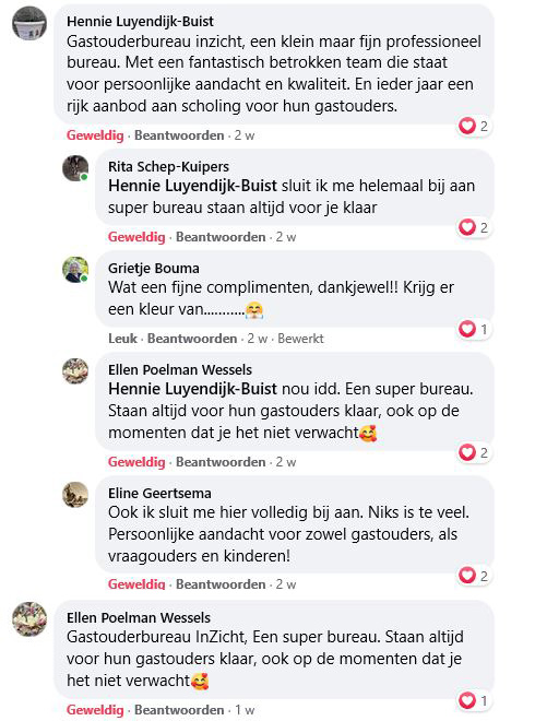 aanbevelingen voor GOB inZicht Nysa Brancheorganisatie