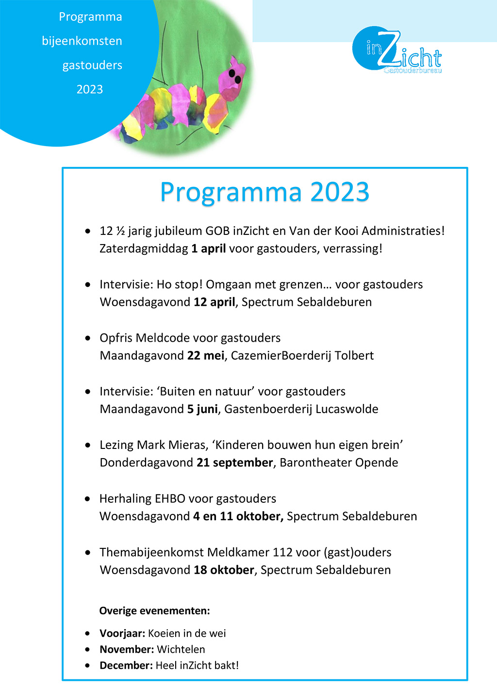activiteiten gastouders vraagouders gob inzicht 2023