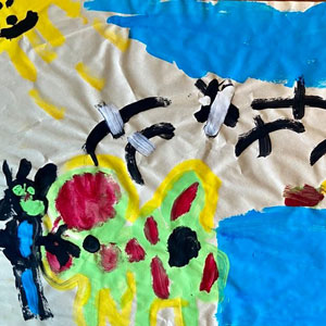 Activiteiten kinderopvang tekenen schilderen