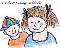 Logo Kinderopvang Dribbel, gastouder Nuis, gastouderbureau inZicht