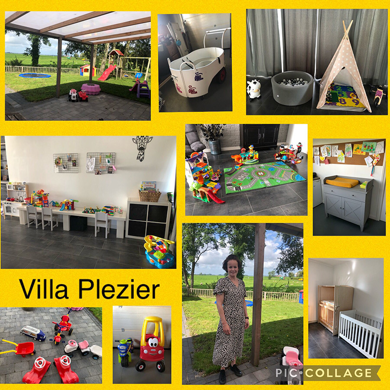 Kinderopvang Villa Plezier binnen buiten spelen
